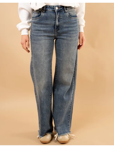 Jean large dirty