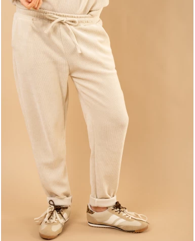 Pantalon effet velours Pantalon effet velours