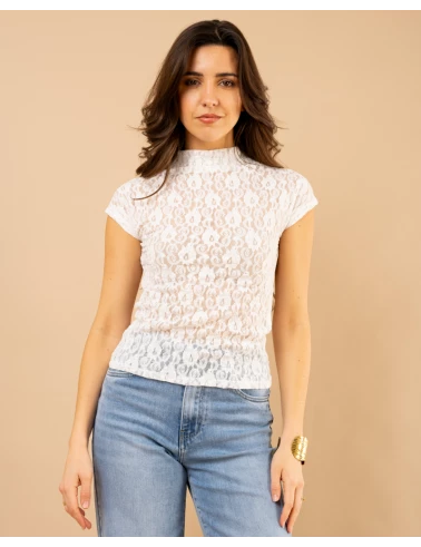 T-Shirt dentelle