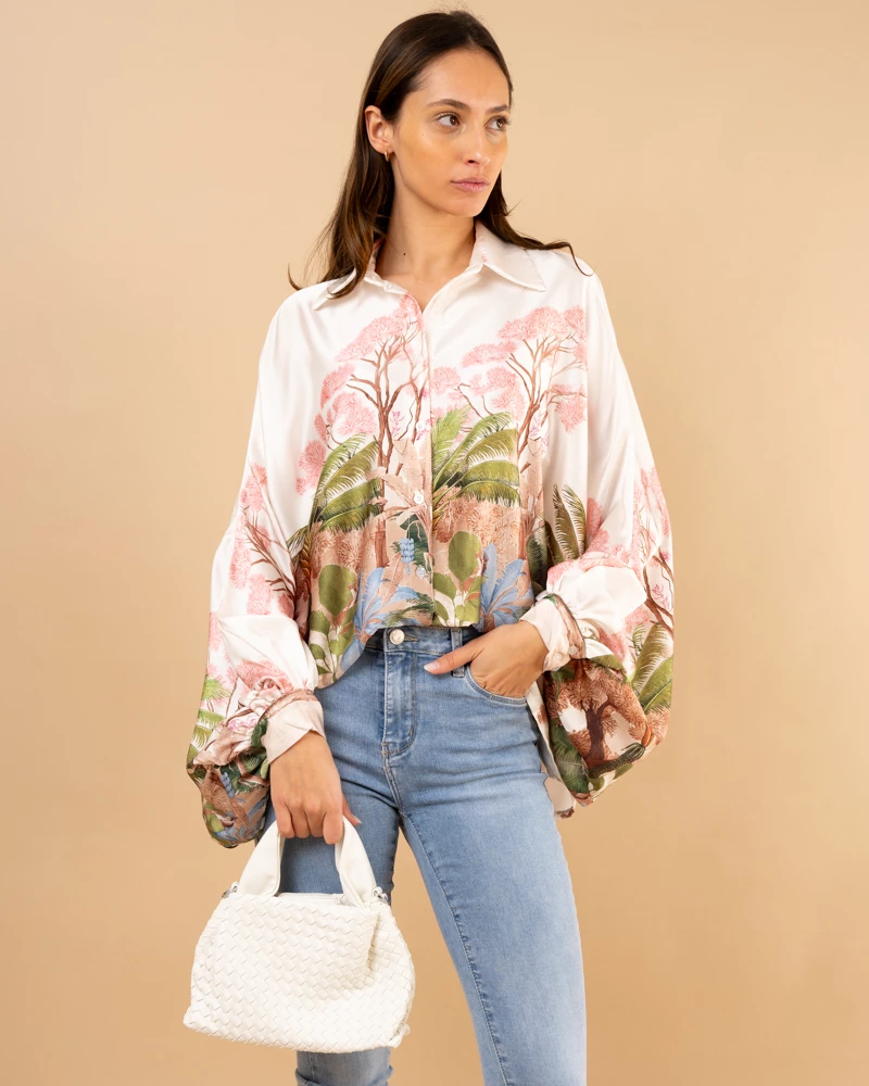 Chemise palmiers