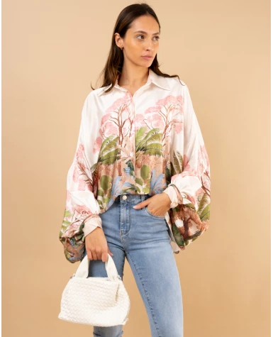 Chemise palmiers
