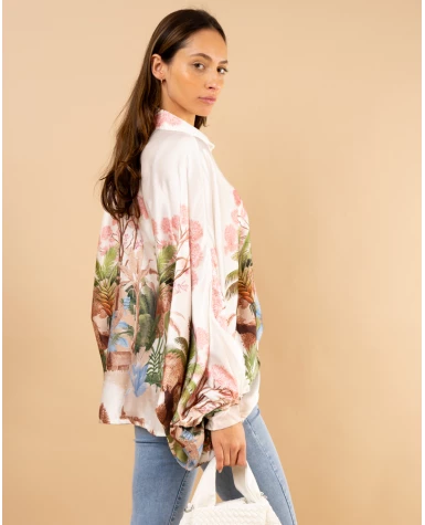 Chemise palmiers