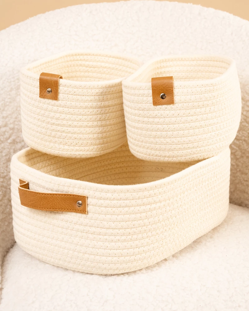 Set de 3 paniers