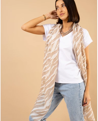 Foulard zèbre