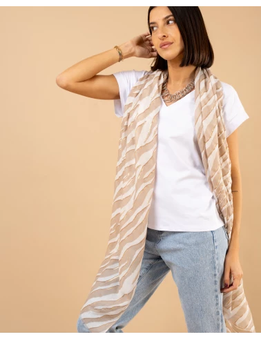 Foulard zèbre