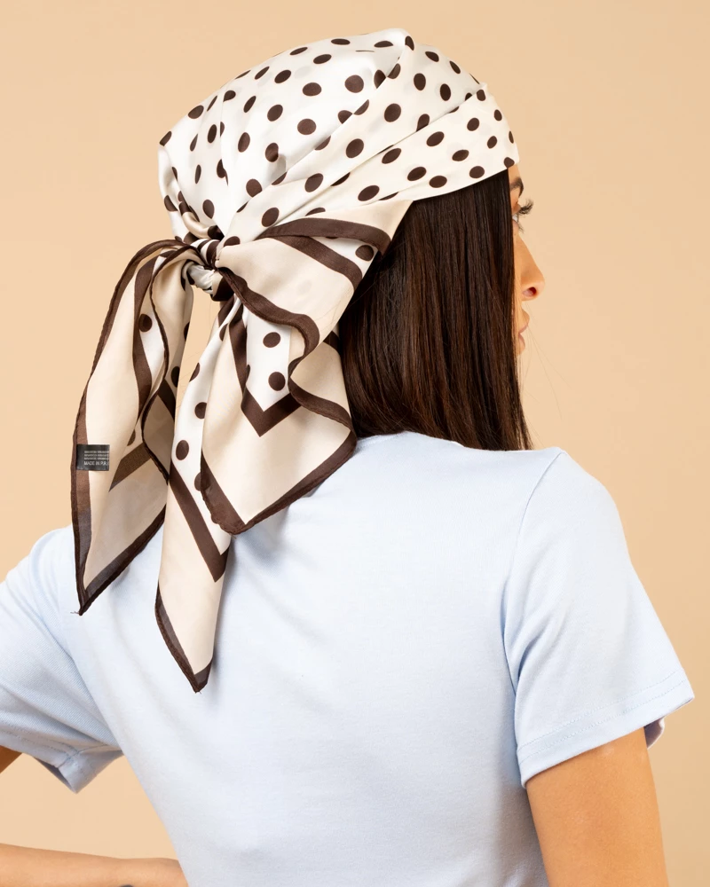 Foulard pois