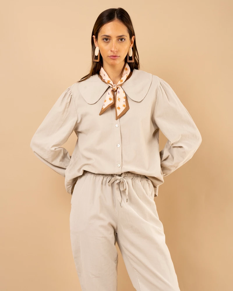 Chemise velours Claudie