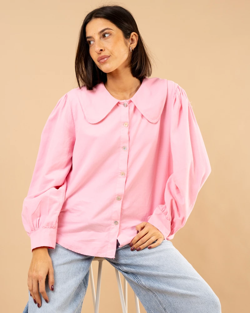 Chemise velours Claudie