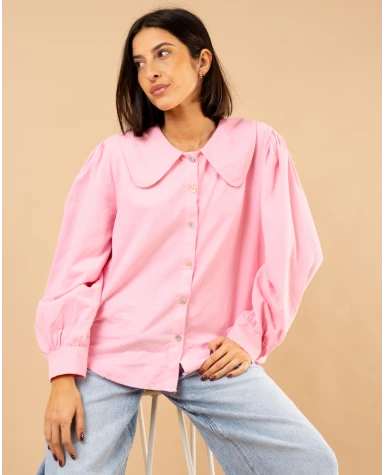 Chemise velours Claudie