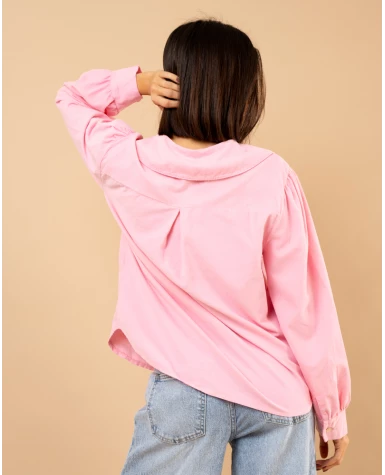 Chemise velours Claudie