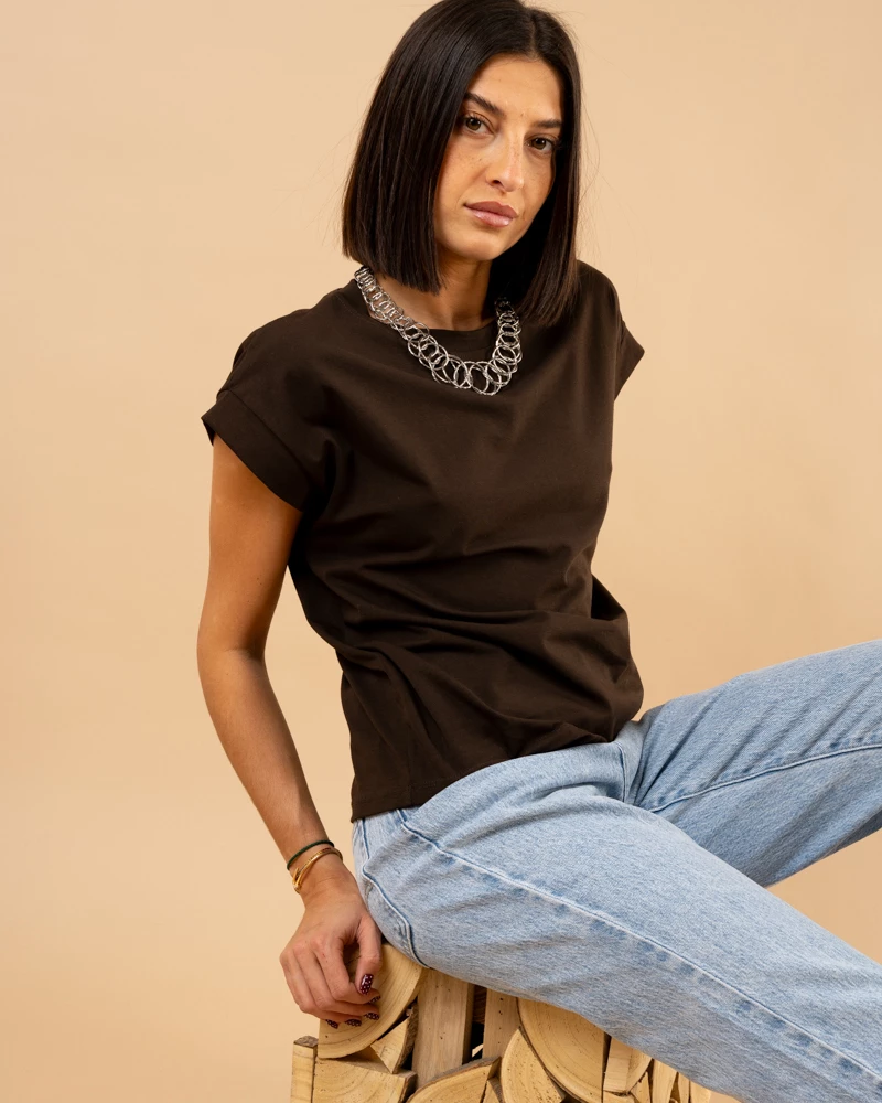 T-shirt col rond