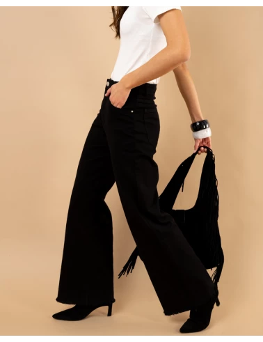 Pantalon large bas used