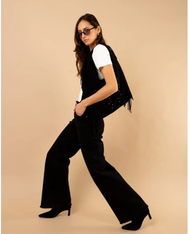 Pantalon large bas used