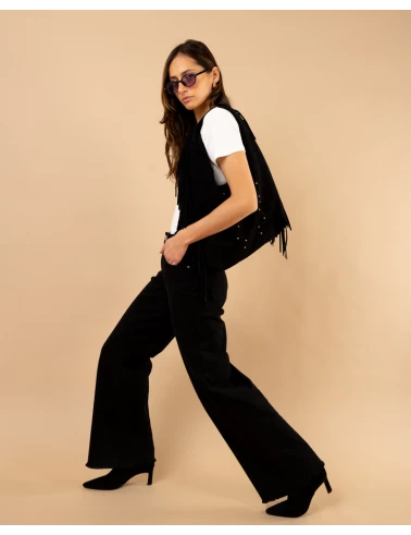 Pantalon large bas used