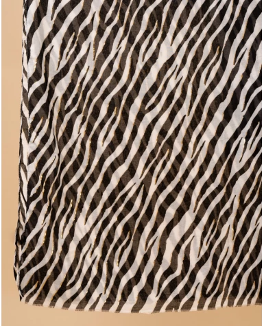 Foulard zèbre