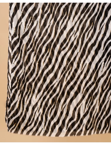 Foulard zèbre