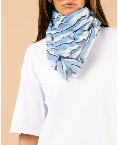Foulard zèbre