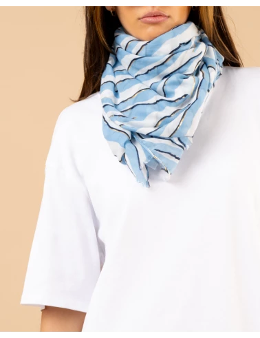 Foulard zèbre