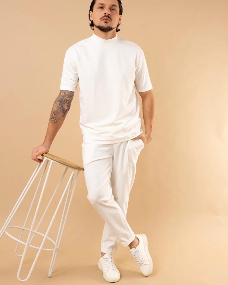 Pantalon revers