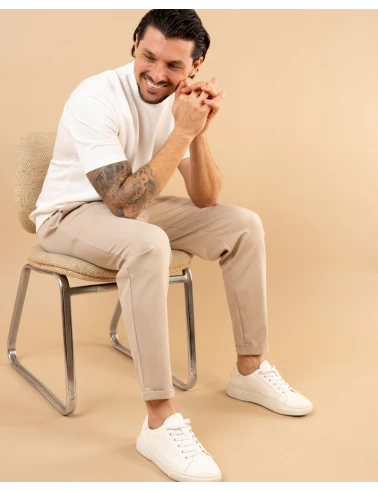 Pantalon revers