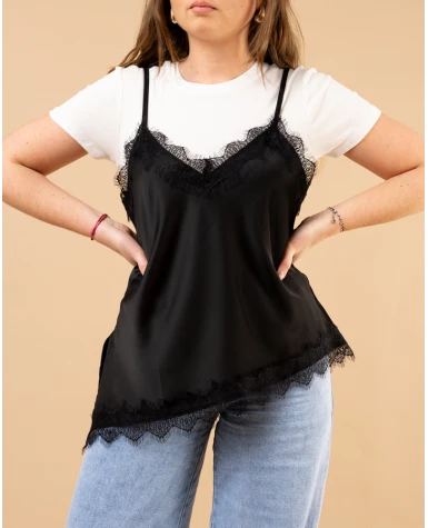 Débardeur dentelle