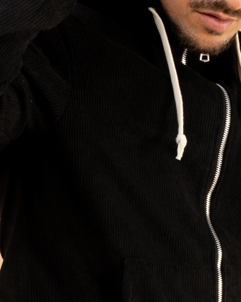 Veste jogg velours
