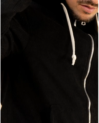 Veste jogg velours