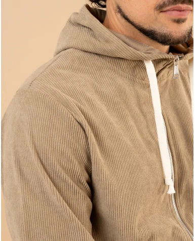 Veste jogg velours