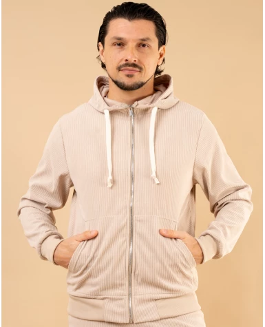 Veste jogg velours