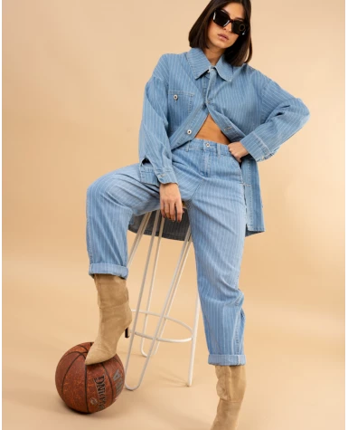 Slouchy rayé