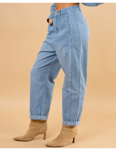 Slouchy rayé