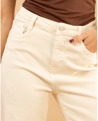 Pantalon large color
