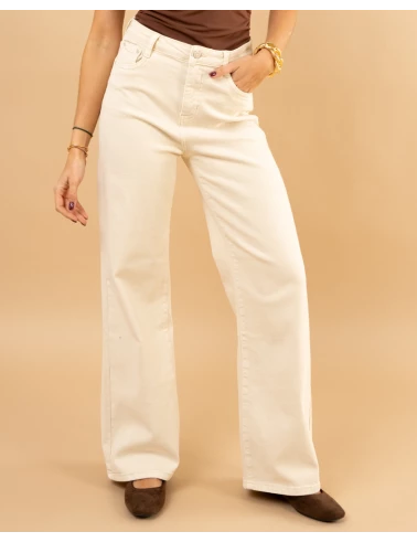 Pantalon large color