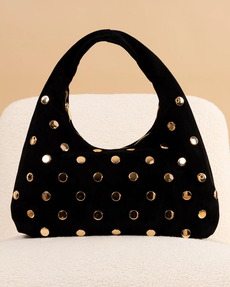 Sac suedine clous