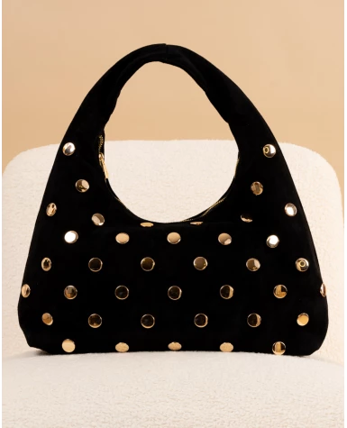 Sac suedine clous
