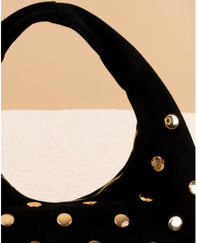 Sac suedine clous