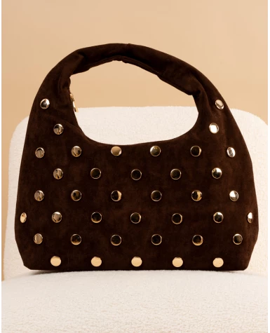 Sac suedine clous