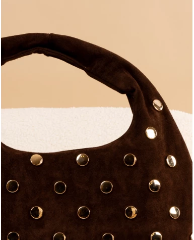 Sac suedine clous