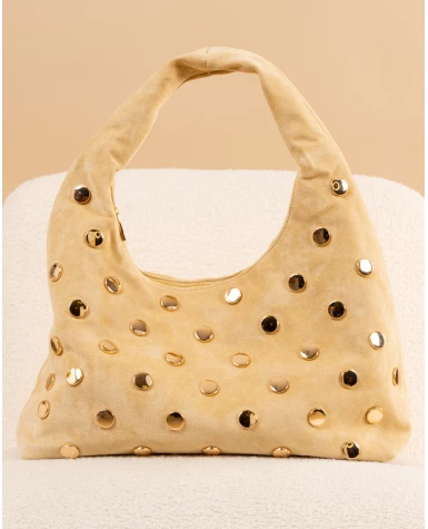 Sac suedine clous