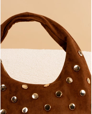 Sac suedine clous