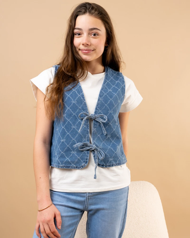 Gilet jean noeuds