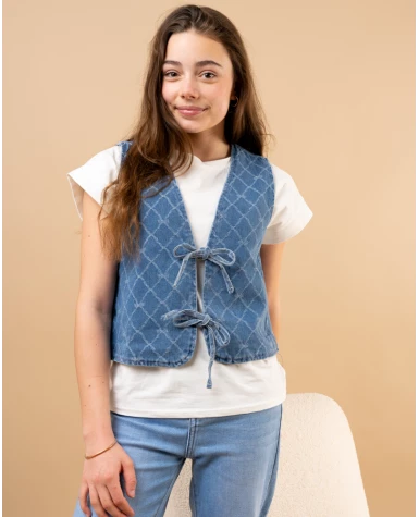 Gilet jean noeuds