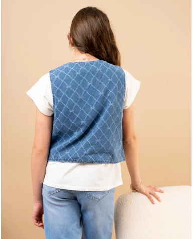 Gilet jean noeuds