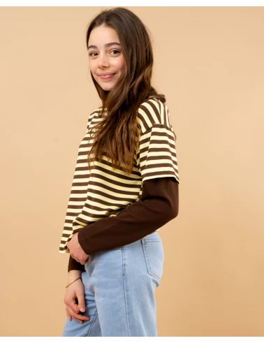 T-Shirt rayé