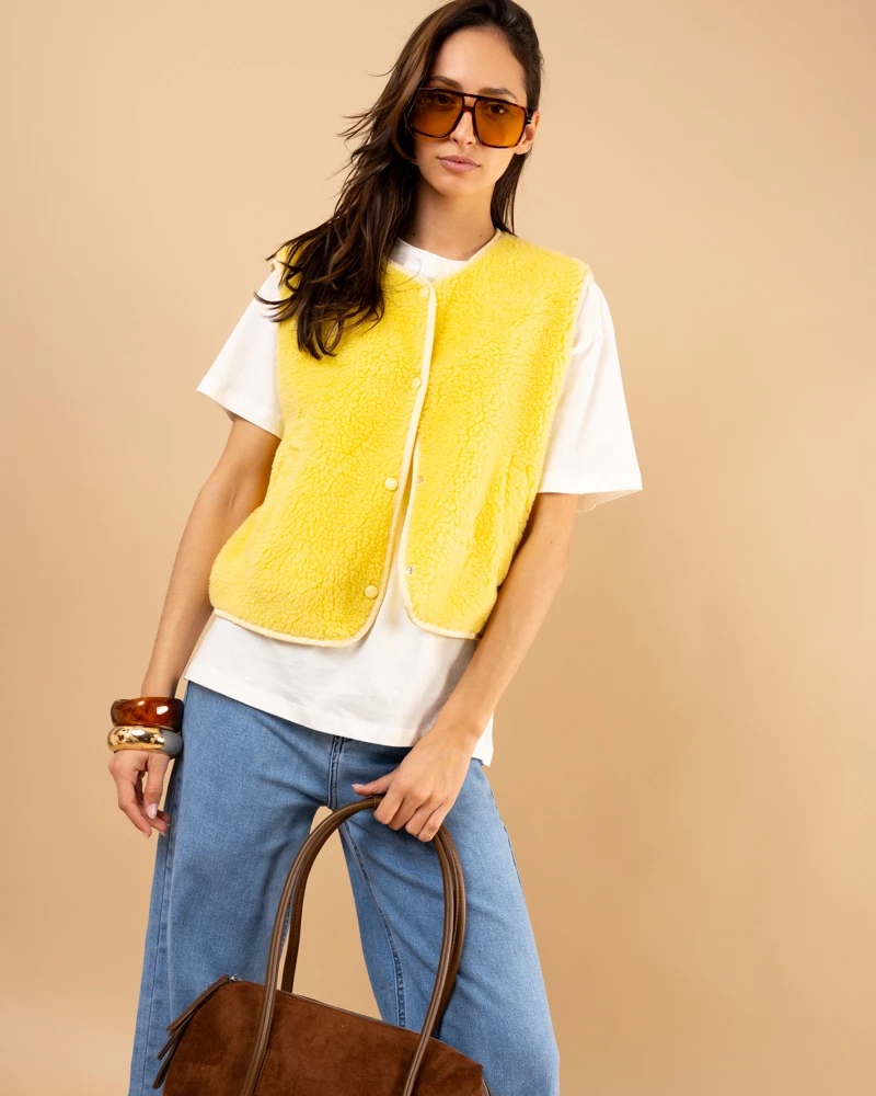 Gilet boutons