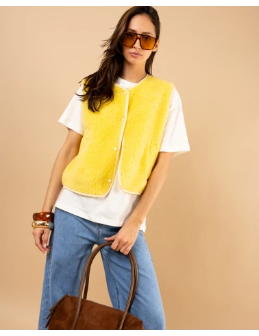 Gilet boutons