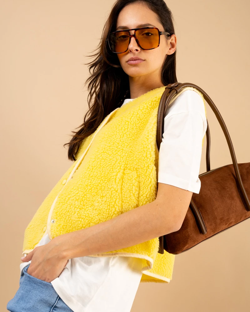 Gilet boutons