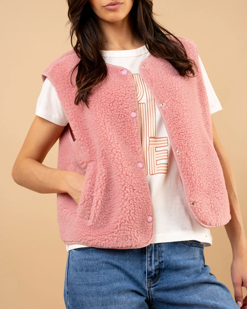 Gilet boutons