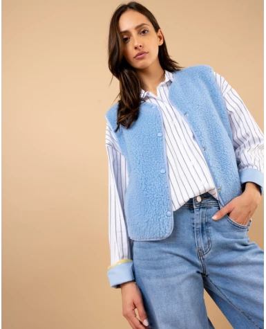 Gilet boutons