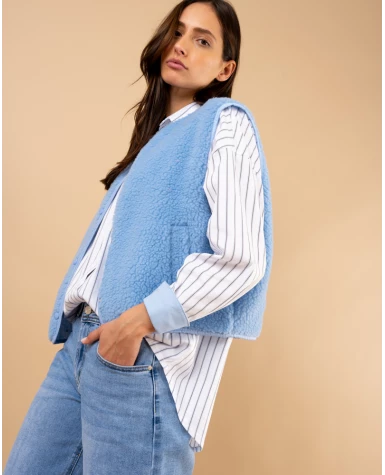 Gilet boutons